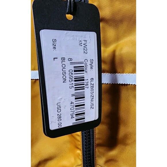 A/X ARMANI EXCHANGE Men's Zip Up Stripe Detail Hooded Jacket Buckthorn Brown LG - Picture 4 of 7